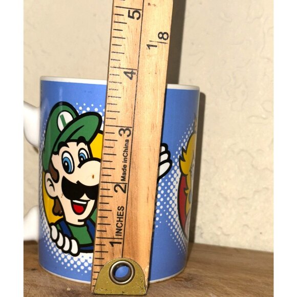 Super Mario Bros Luigi Mug 2022 Frankford Candy 11 Oz Stoneware Microwave Dishwa - Picture 2 of 4